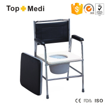 Black Simple Design Wheelchair with Toilet